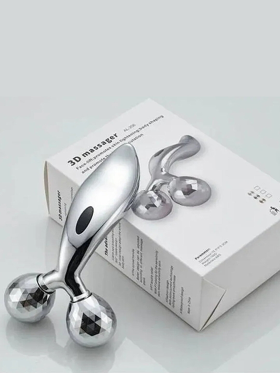 Лифтинг массажер для лица и тела, роликовый ручной 3D массажер