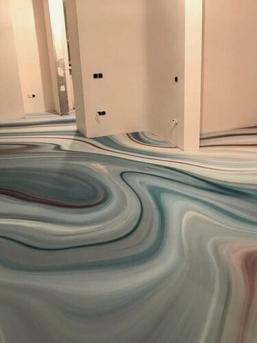 Изображение товара Наливной пол эпоксидный 6 кг,5 м кв. 2х компонентный прозрачный.