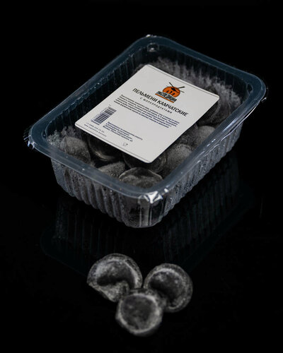 Изображение товара Пельмени с мясом краба 450г, Ручная лепка, 100% натурально, Категория А