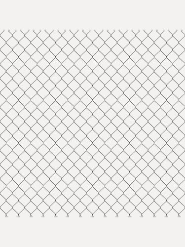 Изображение товара Сетка рабица оцинкованная 120х1000 см, ячейка 35х35 мм, проволока 1.5 мм, для забора, вольеров и сада, металлическая