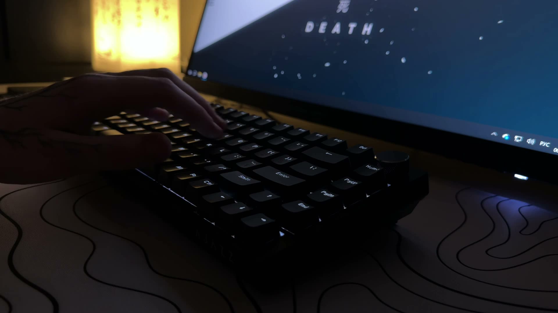 Игровая Механическая Клавиатура Ajazz AK820 | Red Switch | Hot