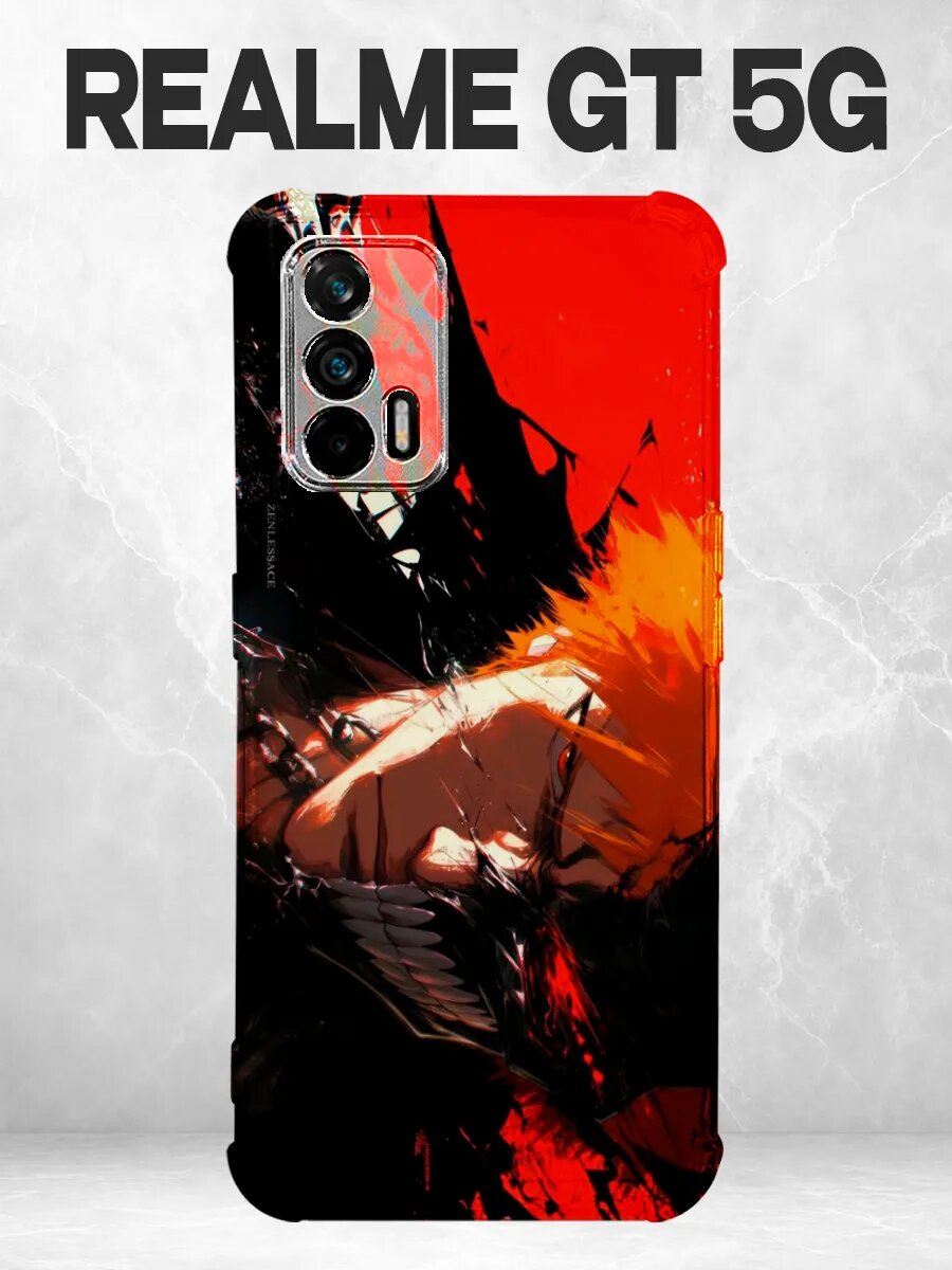 Чехол на Realme Gt 5G Блич Ичиго пустой
