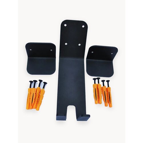 Кронштейн (держатель) для велосипеда на стену, черный