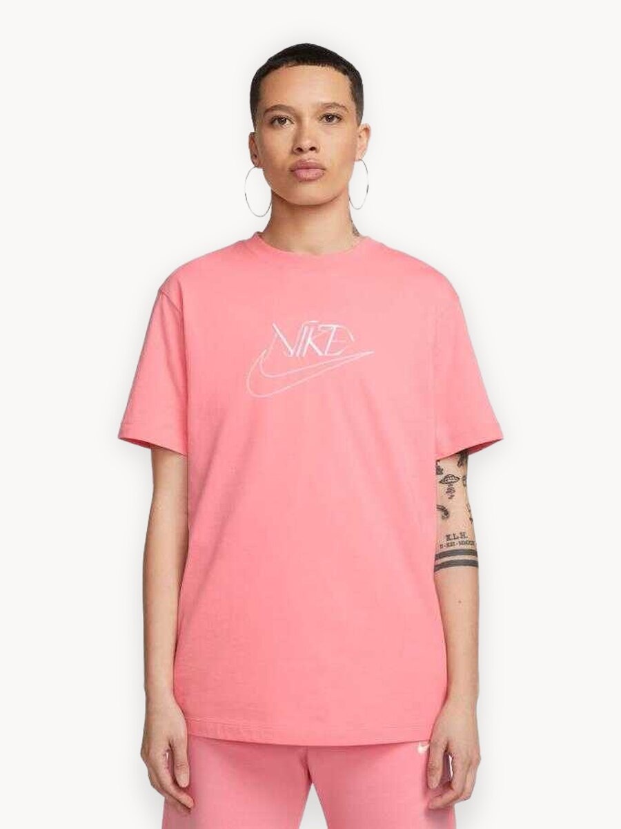 Футболка NIKE OC 2 BF, размер M, розовый