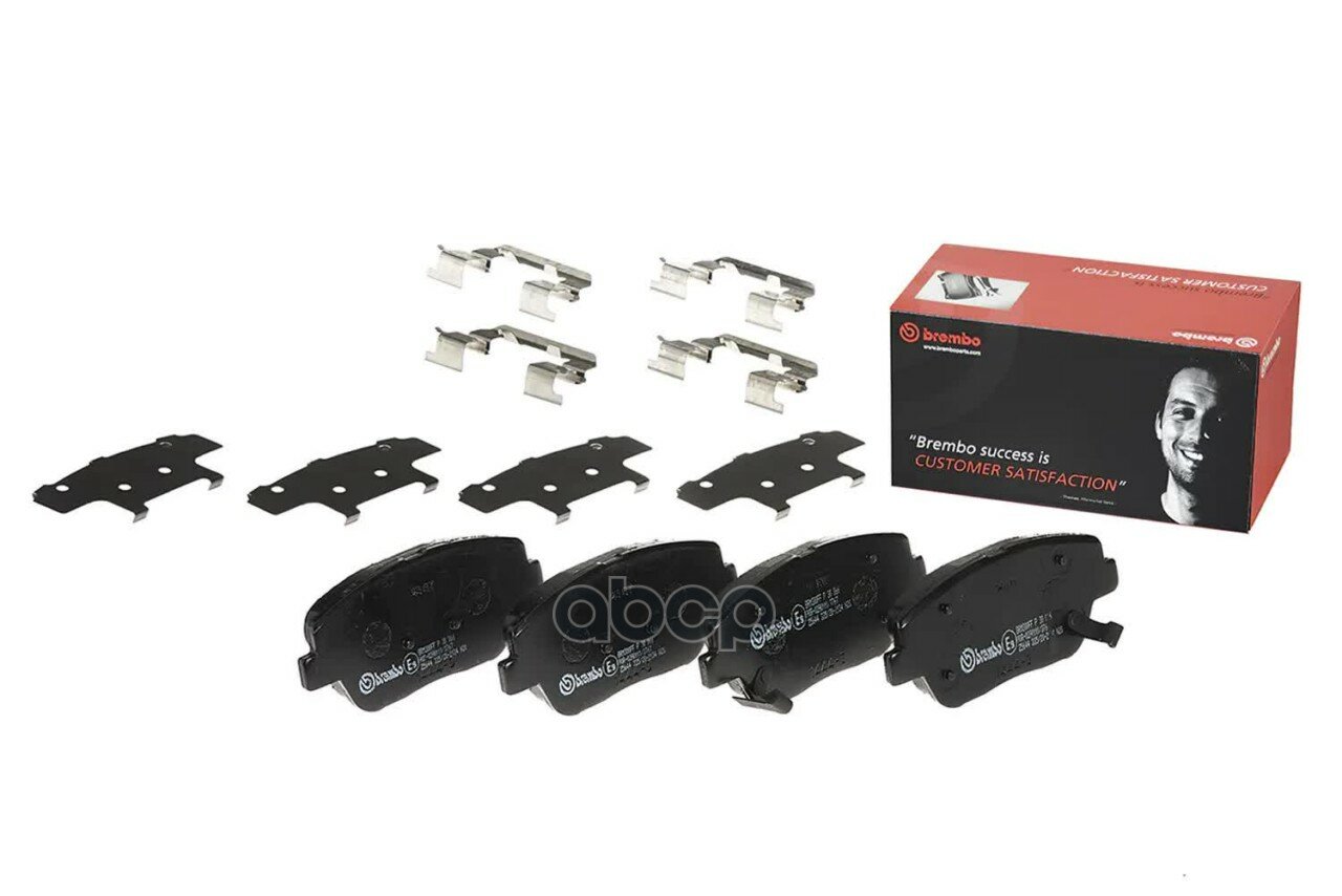 Колодки торм. пер. Brembo арт. P30066