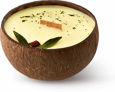 Свеча Tropicandle Lime & Mango с деревянным фитилем, унисекс, 350 мл