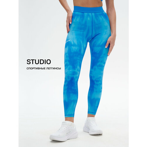 фото Тайтсы rank studio leggings, размер s, голубой
