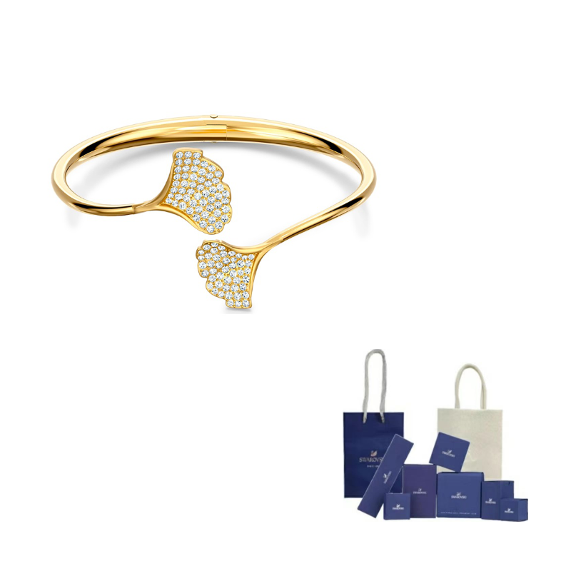 Браслет-манжета SWAROVSKI, искусственный камень