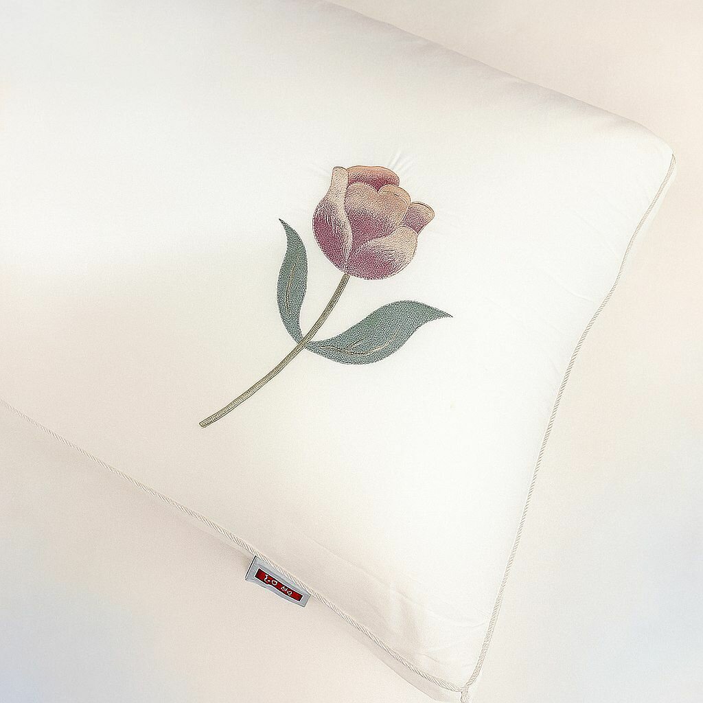 Подушка 50x70 см микрогель хлопок 100% — фото 1