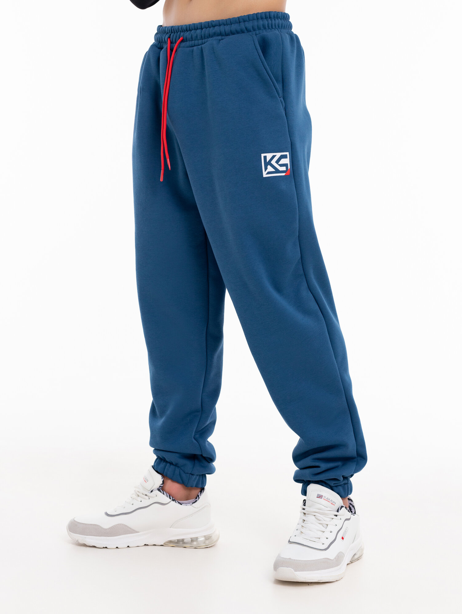 Брюки KRUTTO, размер 158, индиго — фото 1