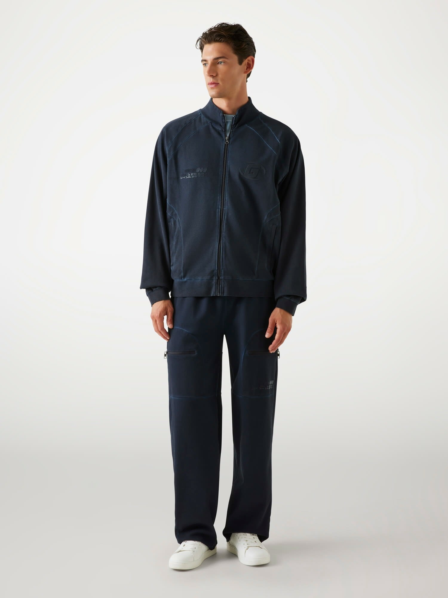 Брюки GUESS, размер L, cиний — фото 1