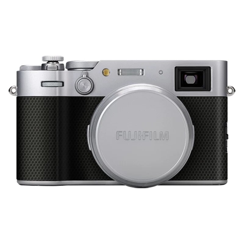 Fuji X100VI прозрачная пленка с матричной черной кожей для полной защиты