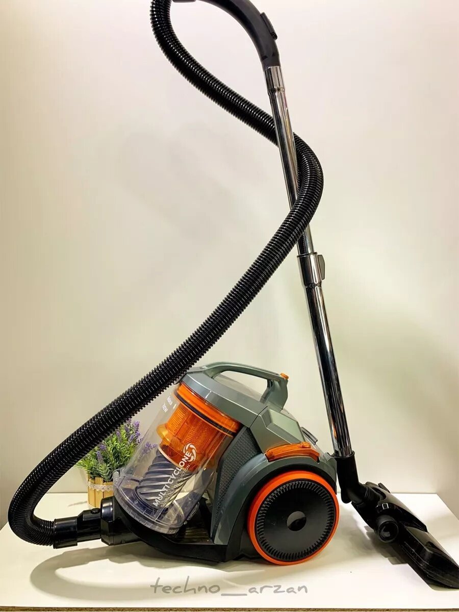 Пылесос Midea MVC5525, контейнер 3,5 л, мощность 2200Вт, радиус действия 9м — фото 1