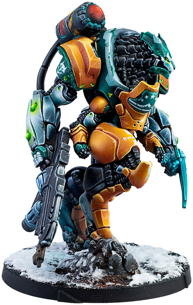 Настольная игра Infinity: Yu Jing Essentials - Blue Wolf Mongol Cavalry TAG Pack — фото 1