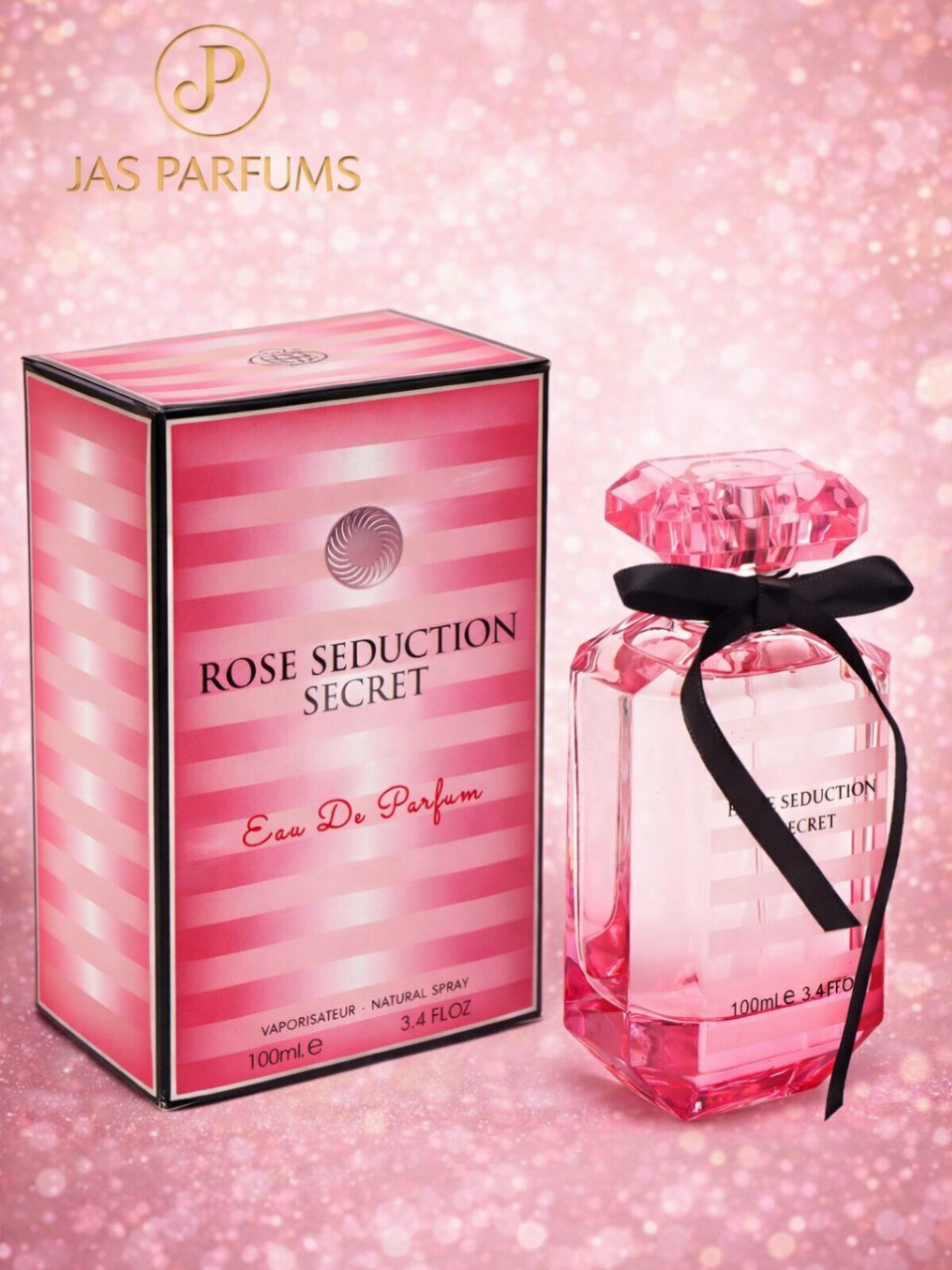 Парфюмированная вода Fragrance World "Rose Seduction", женская, восточные ноты, 100мл