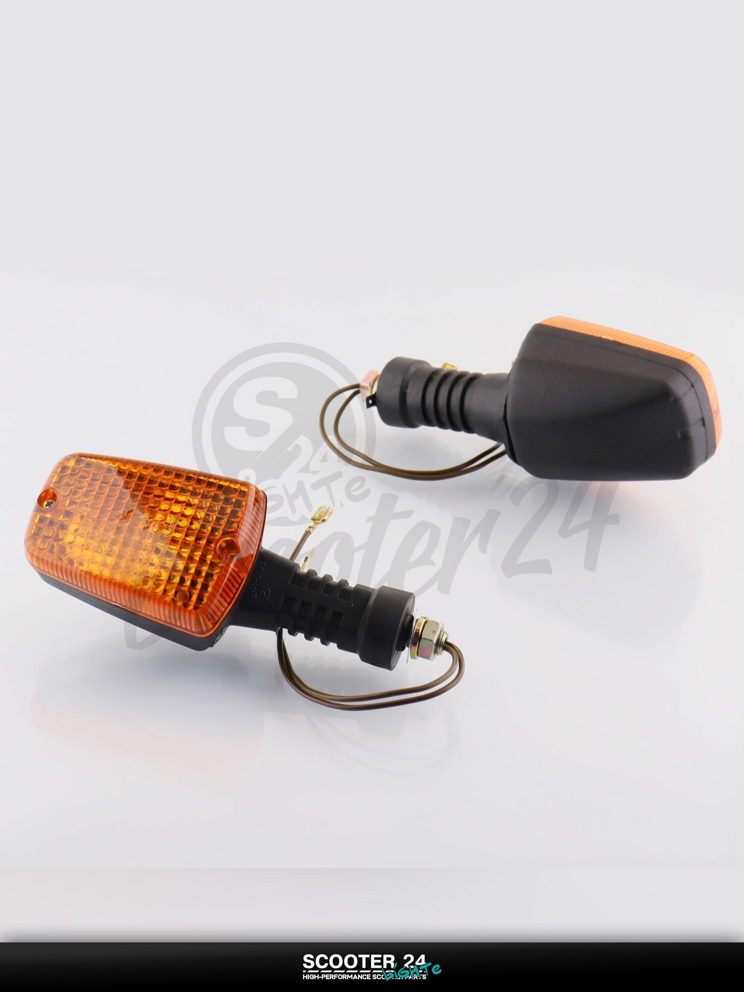 Повороты для мотоцикла, мопеда и скутера ИЖ орион (пара) "JING" (mod.A)