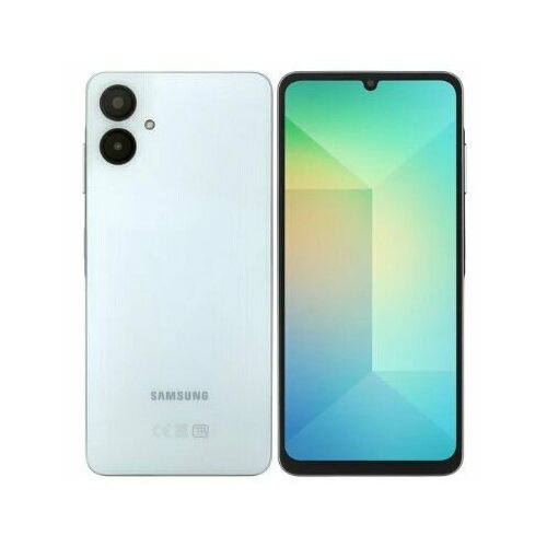 фото 6,7" смартфон samsung galaxy a06 4/128 гб (a06) 2024, голубой