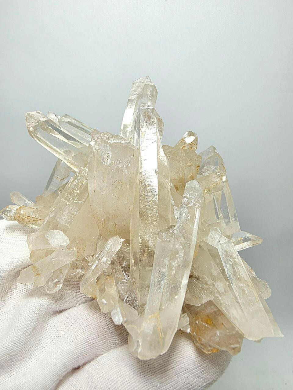 Горный хрусталь (Щётка) 102 мм, 217 г. — фото 1
