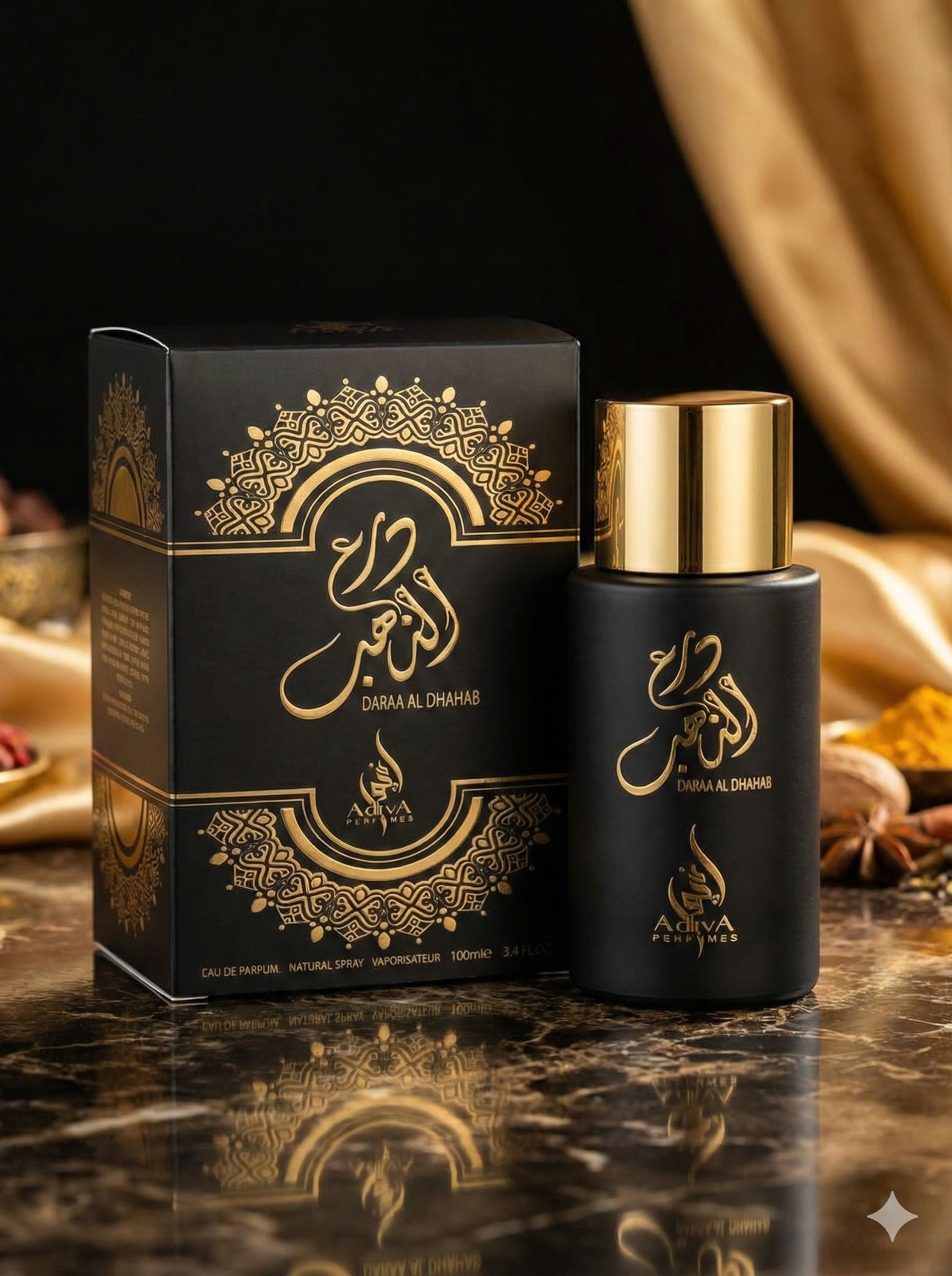 Парфюмерная вода Adiva Perfumes Daraa Al Dhahab, 100 мл (Арабский унисекс парфюм)