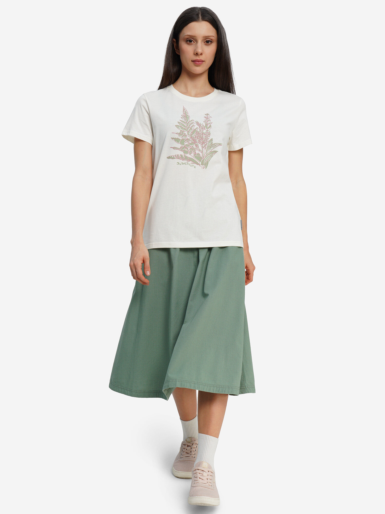 Футболка OUTVENTURE, размер 50-52, кремовый — фото 1