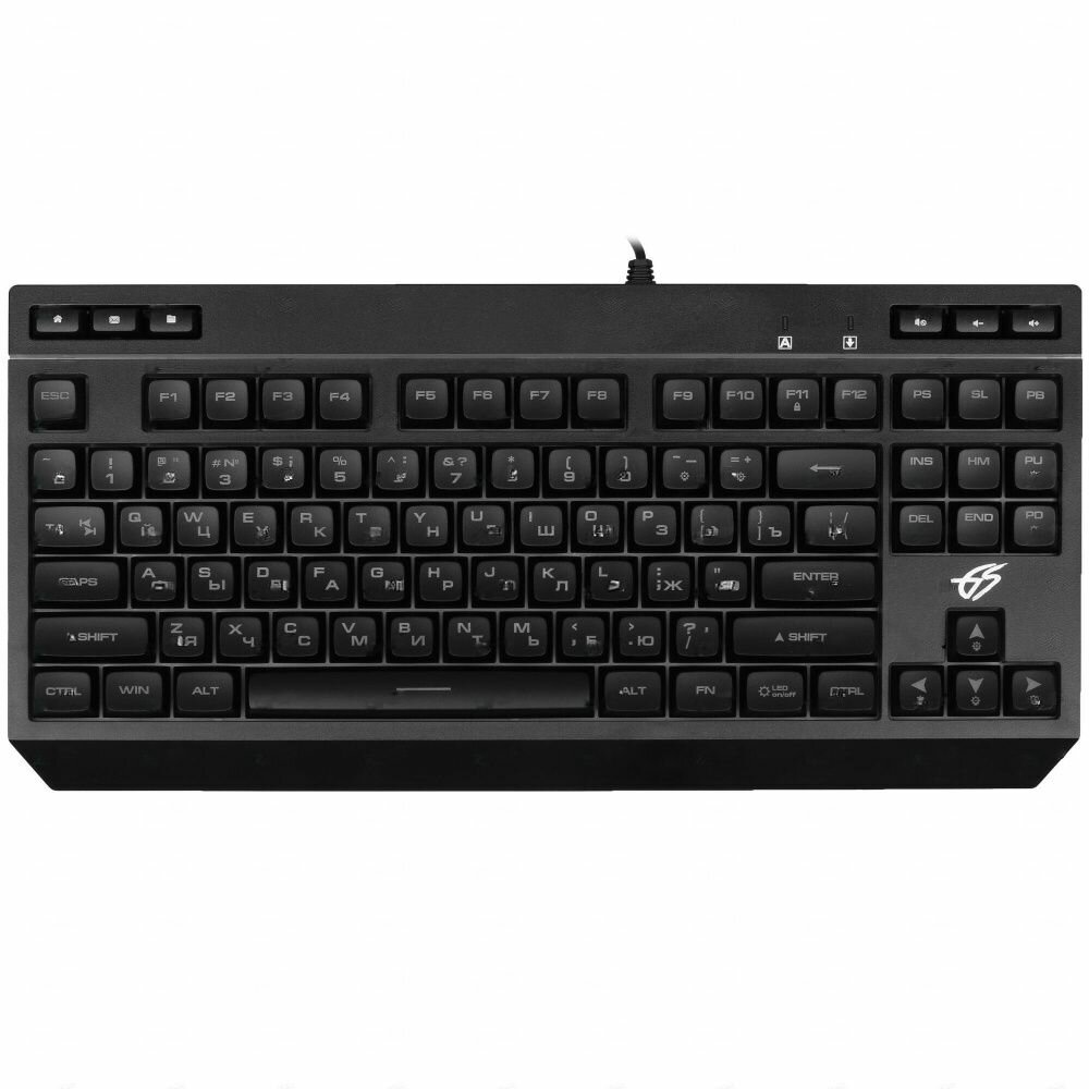 Клавиатура проводная DEXP Friendly Fire TKL — фото 1