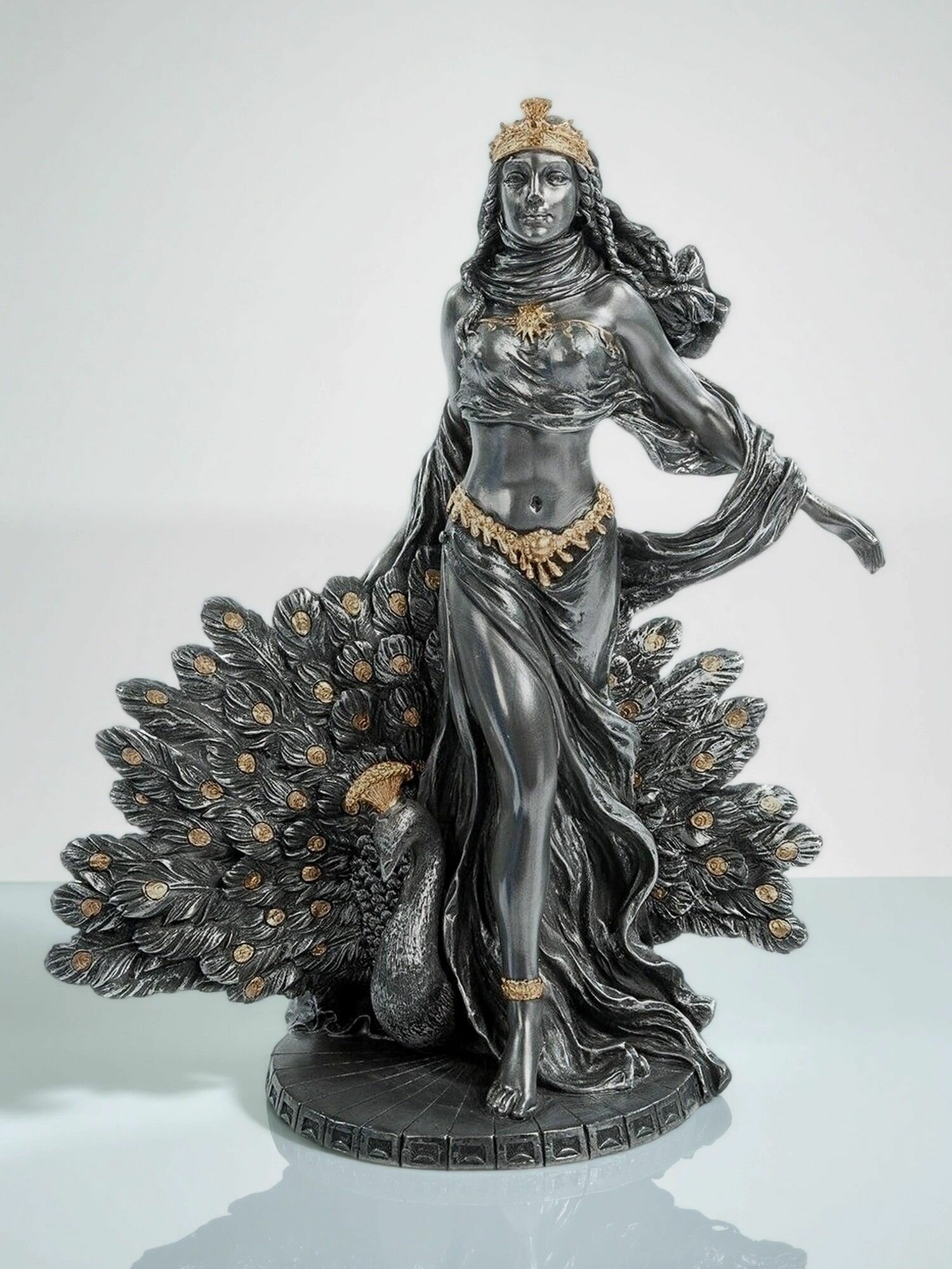 Статуэтка Гера - Богиня брака и семьи, 25*19,5*12см, материал полистоун