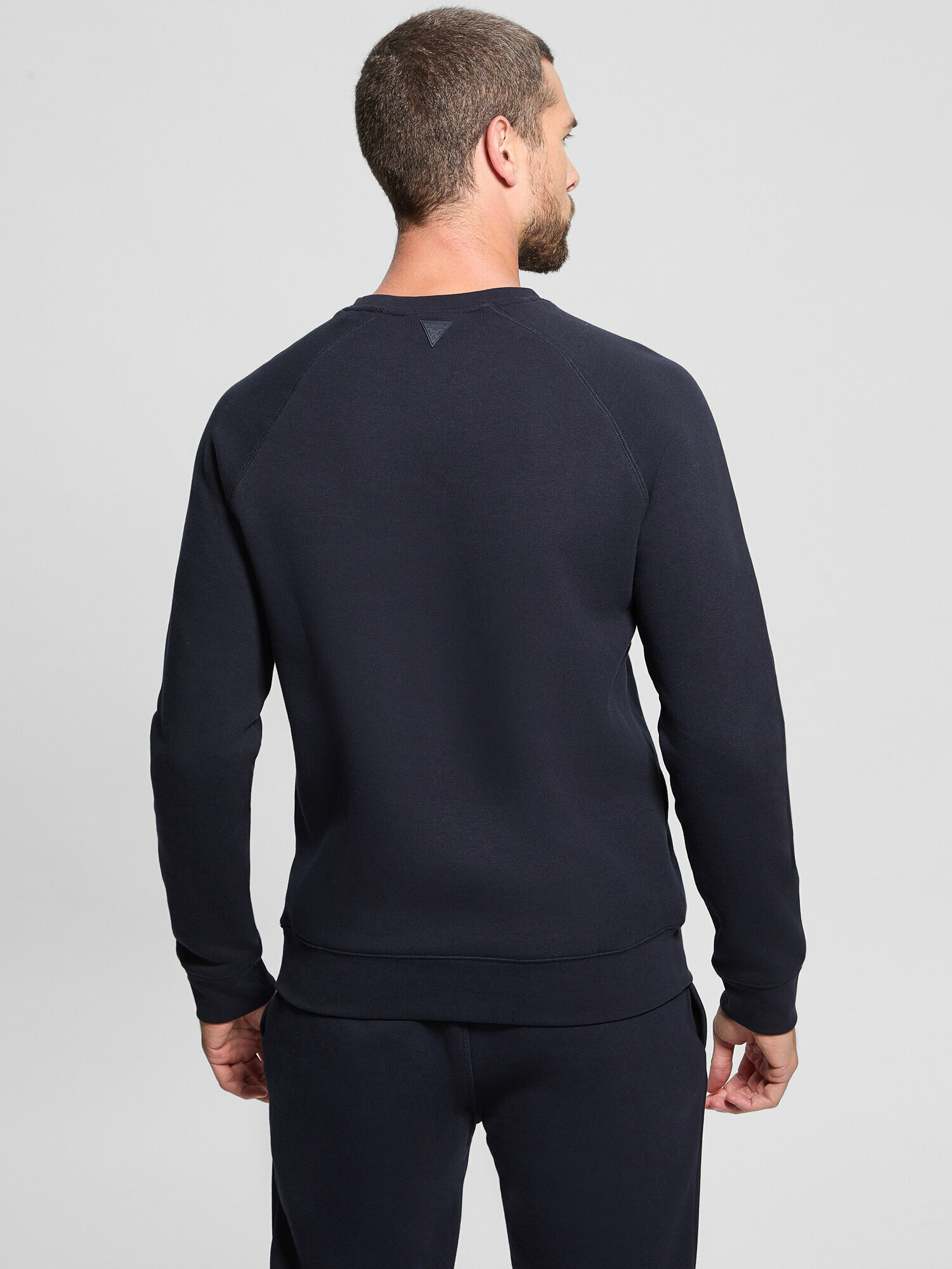 Джемпер GUESS, размер S, синий — фото 1