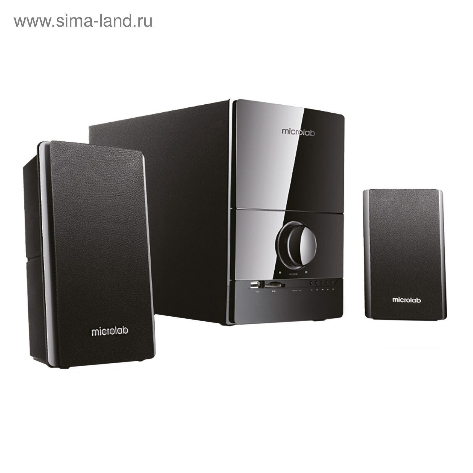 Акустическая система 2.1 Microlab M-500U — 40 Вт, USB/SD, 2RCA