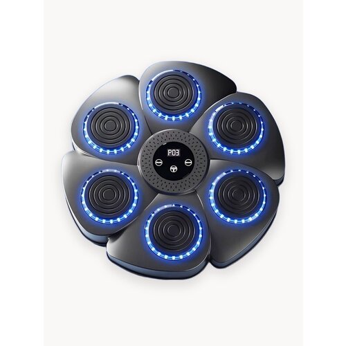 Настенный электронный Боксерский тренажер музыкальный, интерактивный тренажер с музыкой, блютуз, Лапы боксерские