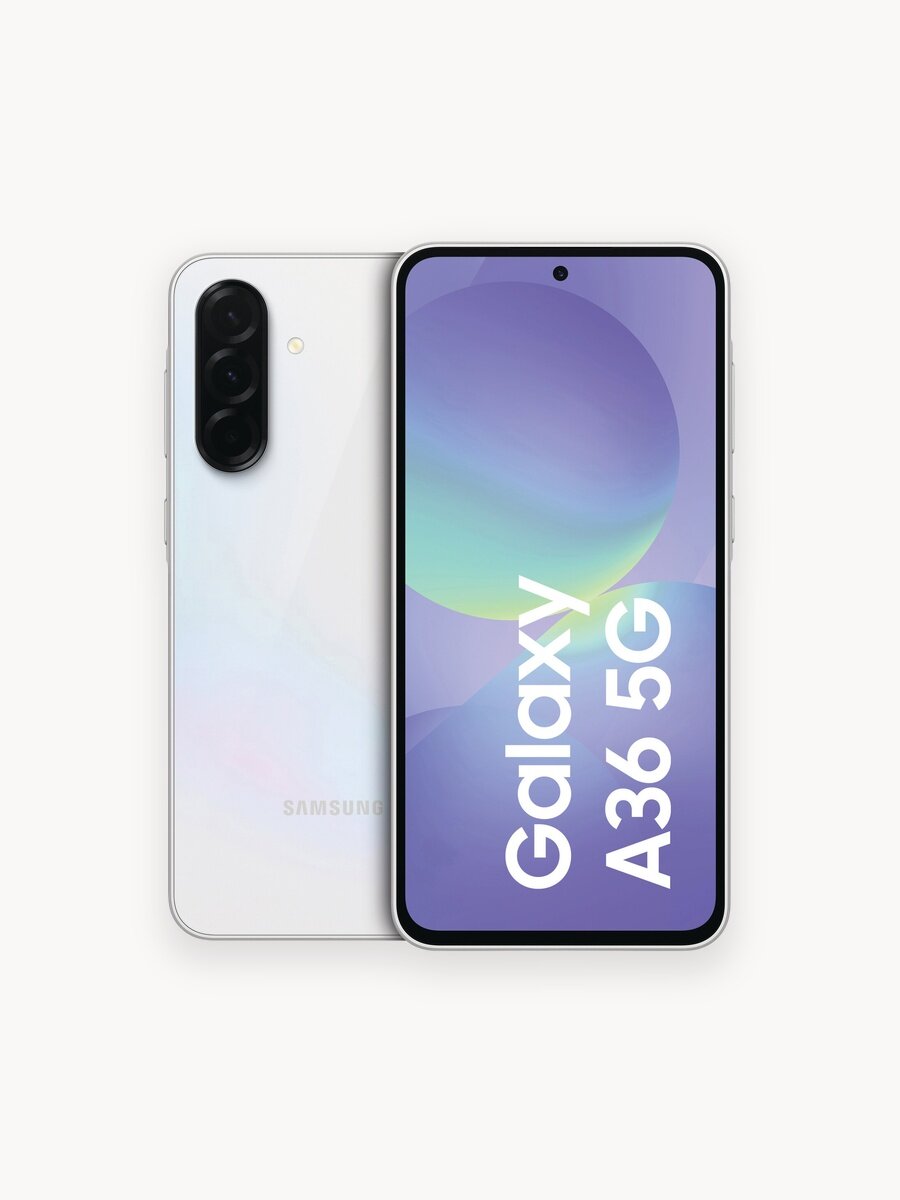 Смартфон Samsung Galaxy A36 5G 8/128 ГБ, Dual nano SIM, серый