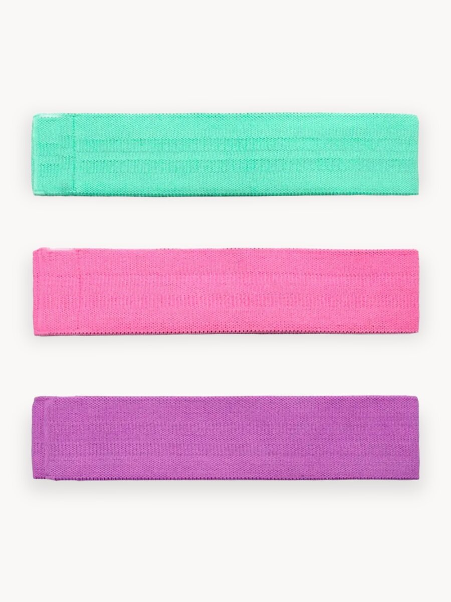 Резинка для фитнеса и спорта, 3 штуки, мешочек для хранения, разной нагрузки, для начинающих