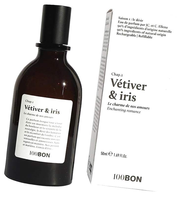 Парфюмерная вода 100BON Vetiver and Iris 50 мл для женщин - Ветивер и Ирис