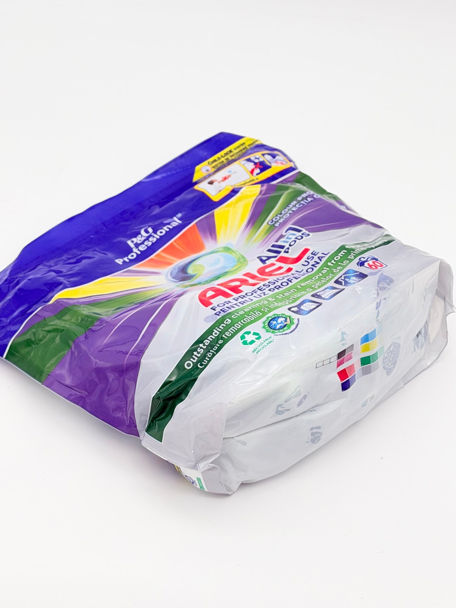 Капсулы для стирки белья, эффективно удаляют пятна и смягчают белье, 60 шт — фото 1