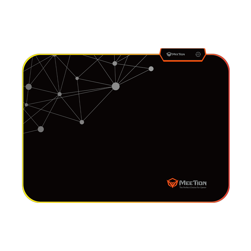 Коврик для мыши Meetion PD120 игровой тканевый нескользящий для ПК и ноутбука