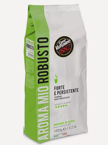 Изображение товара Vergnano Aroma Mio Robusto кофе в зернах 1кг пакет с клапаном