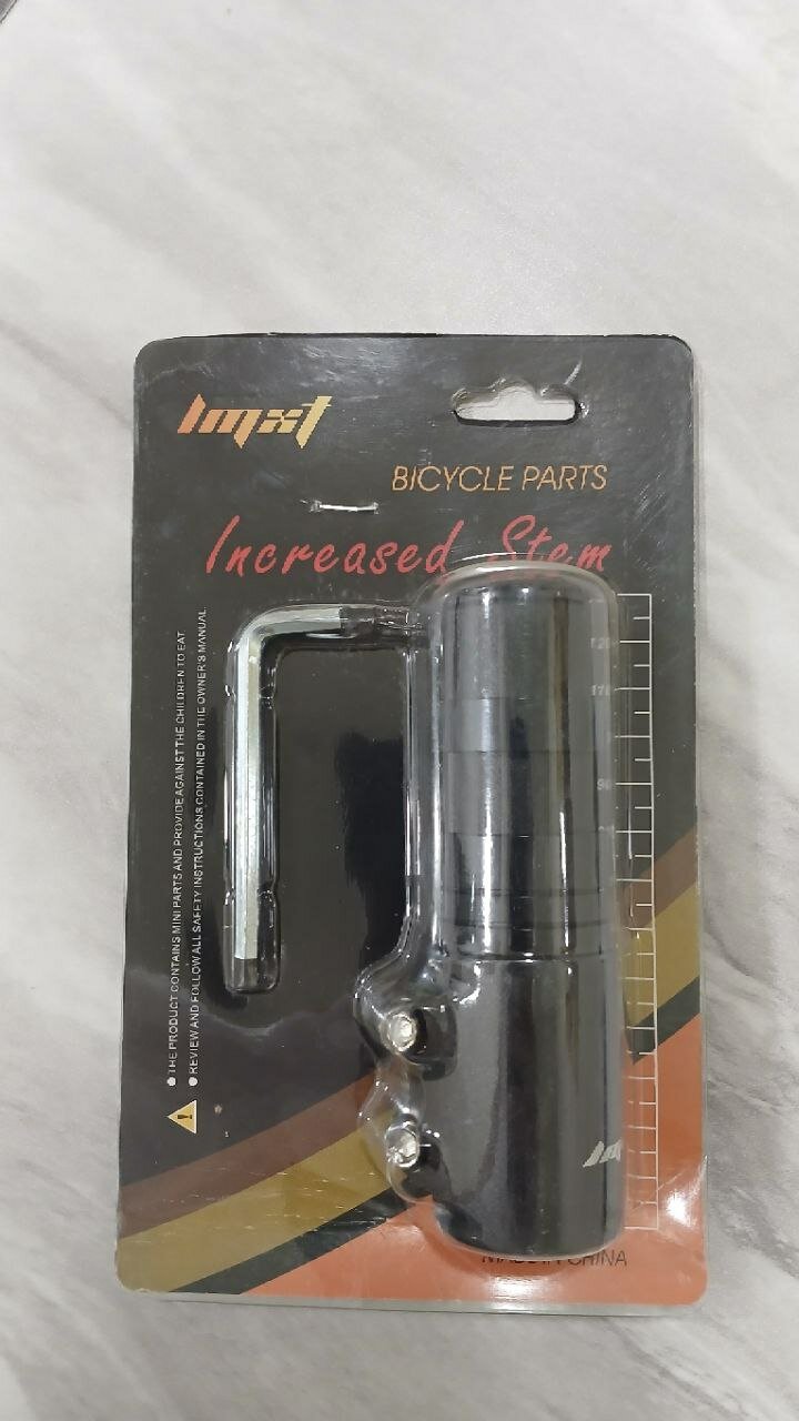 Удлинитель руля IMXT, для велосипеда, алюминиевый сплав, прямой