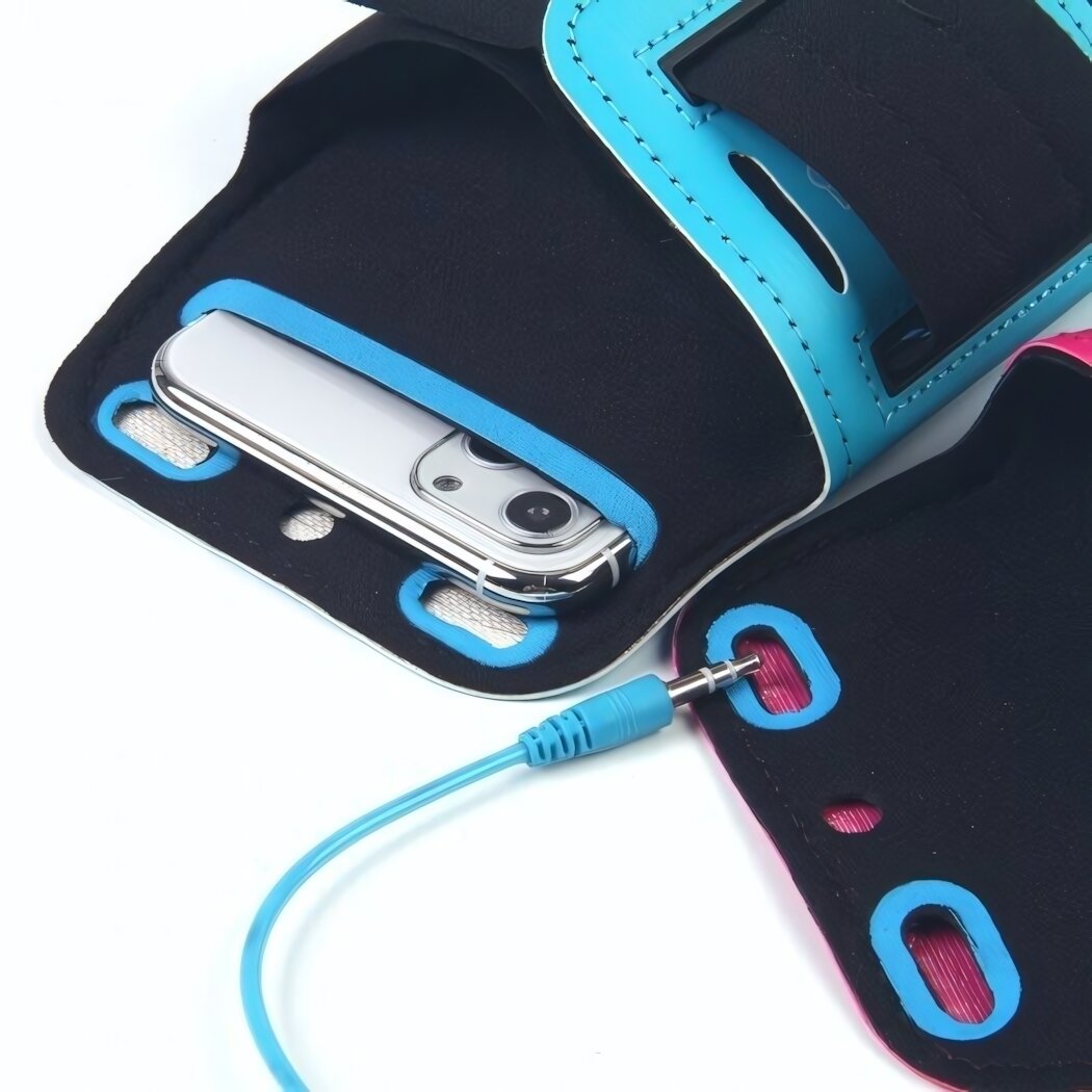 Чехол спортивный на руку, 5,5 дюймов, розовый, влагостойкий, с карманом