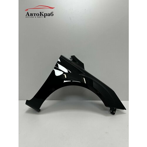 Крыло переднее правое в цвет для Форд Фокус II рестайлинг 2007 2011 2851 jayc panther black - черный 18295₽