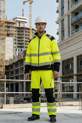 Изображение товара Брюки рабочие мужские юринокс Хай-Вис (YURINOX Hi-Vis) Лайт сигнальные летние желтые