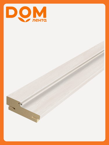 Изображение товара Коробка дверная , телескопическая, дуб бьянко, 2100x74x30 мм