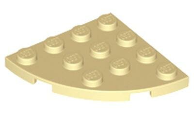 Деталь Lego 30565 Plate, Round Corner 4 x 4