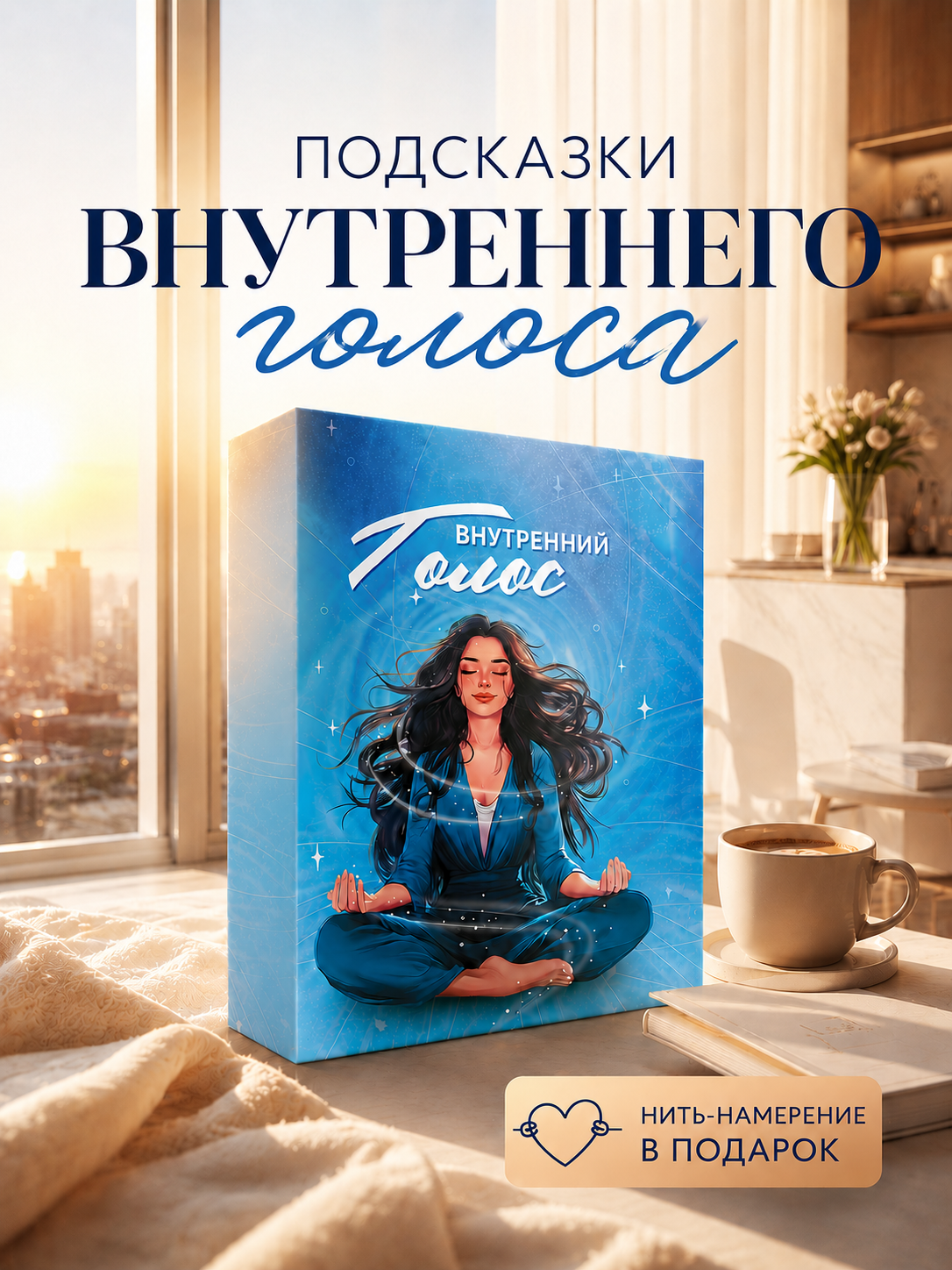 Метафорические ассоциативные карты МАК с посланиями "Внутренний голос"