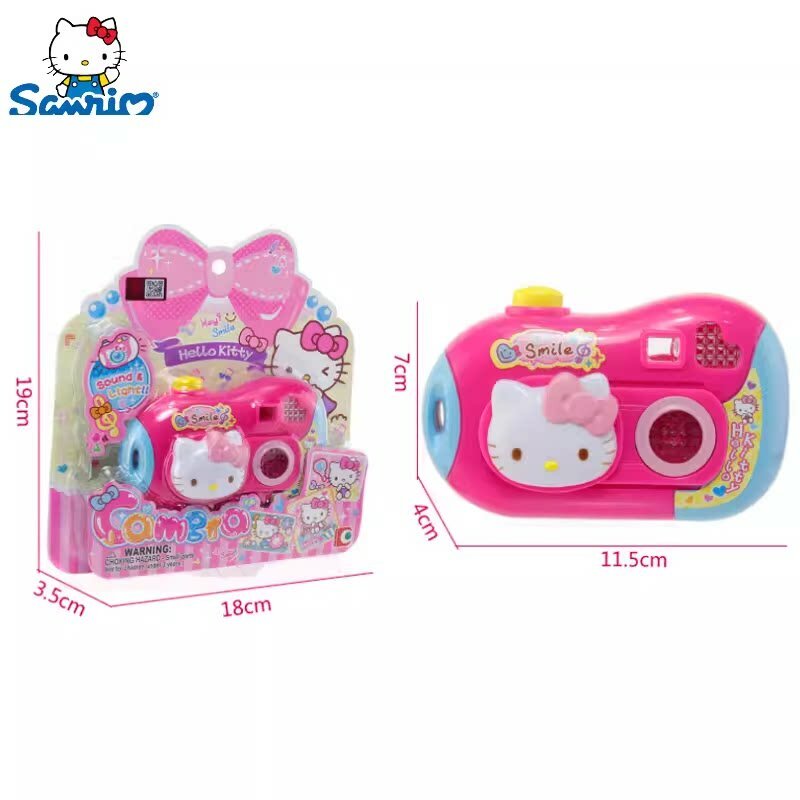 Hello Kitty Цифровая камера-игрушка для детей — Сенсорная камера с милым животным дизайном и веселыми функциями, 80-120