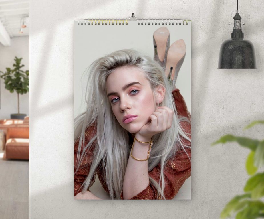 Перекидной календарь Билли Айлиш, Billie Eilish №5, А4