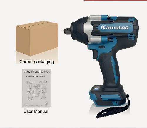 Изображение товара Kamolee 1800 нм крутящий момент DTW700 бесщеточный Электрический ударный гайковерт 1/2 18 в Без АКБ и ЗУ