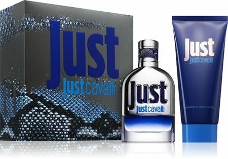 Туалетная вода Roberto Cavalli Just Cavalli For Him, набор, 30 мл + 100 мл