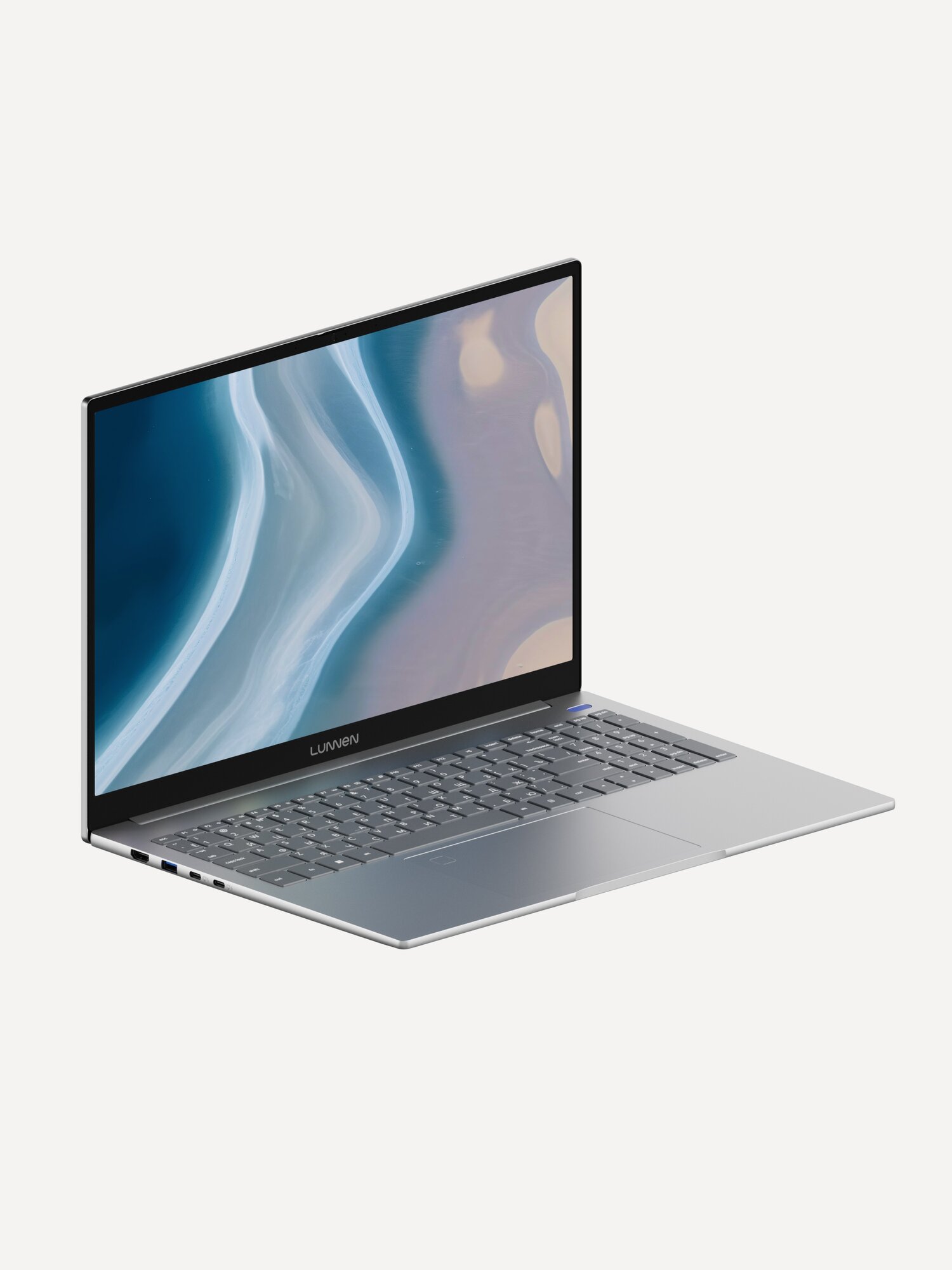 16" Ноутбук LUNNEN Ground 16, AMD Ryzen 7 7730U, RAM 16 ГБ, SSD 512 ГБ, 1920x1200, Windows 11, Light Grey, LL6FAWG07 — фото 7