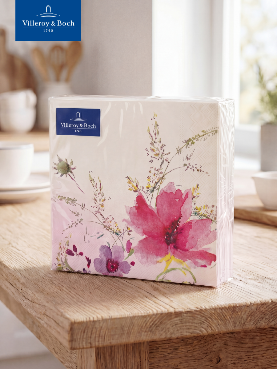 Бумажные салфетки 20 шт, 33х33 см, Mariefleur, Villeroy & Boch, Бумага
