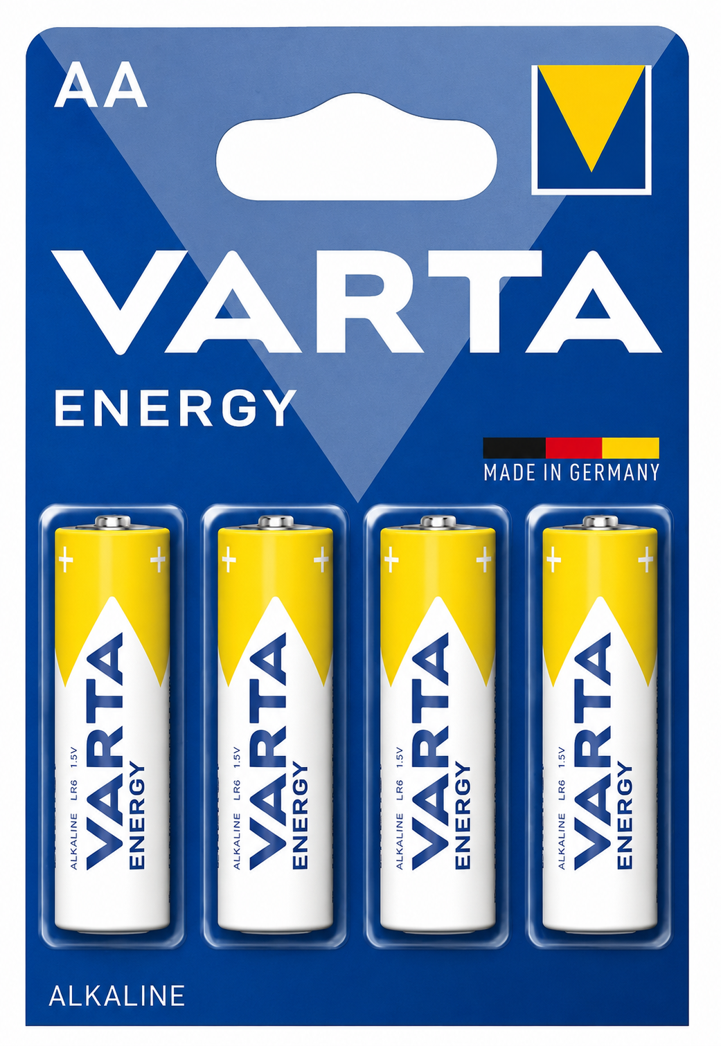 Батарейка VARTA AA Energy (LR06), 4 шт. (4 шт. в блистере)