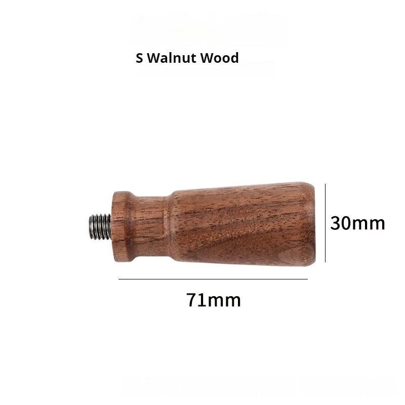 Деревянная ручка портафильтра S Walnut Wood, M10